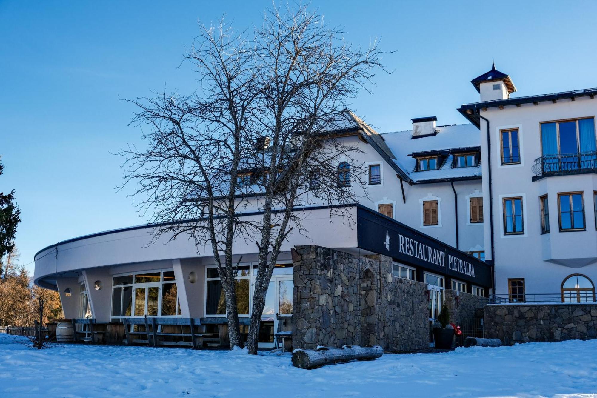Hotel Corno Bianco Deutschnofen Exterior foto